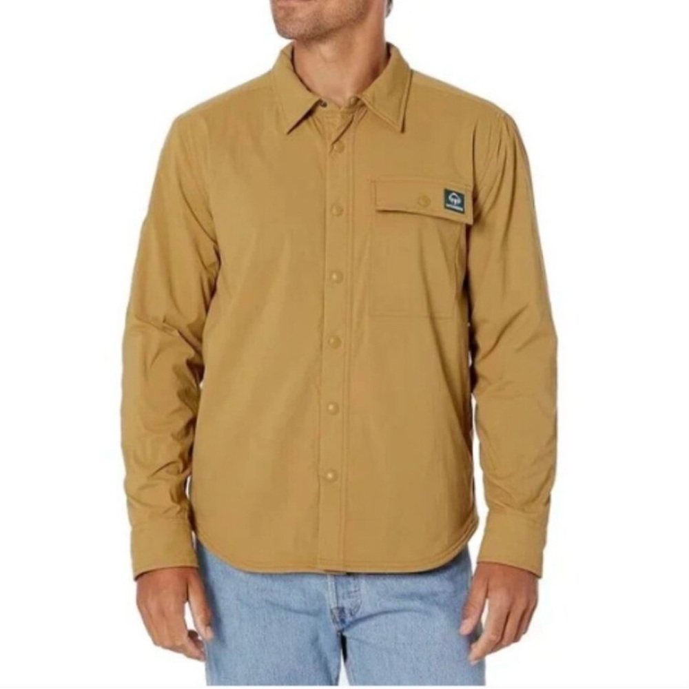 wolverine men's guide eco fleece lined jacket cobblestone XL NWT